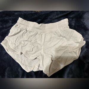 LULU LEMON white shorts